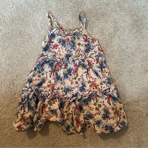 Kids Floral Sleeveless Dress